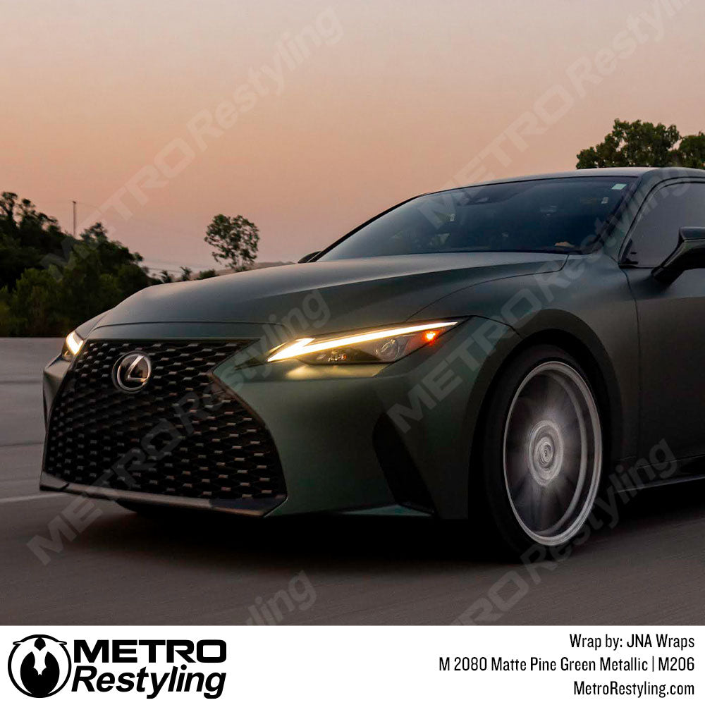 Green Metallic Vinyl Wrap