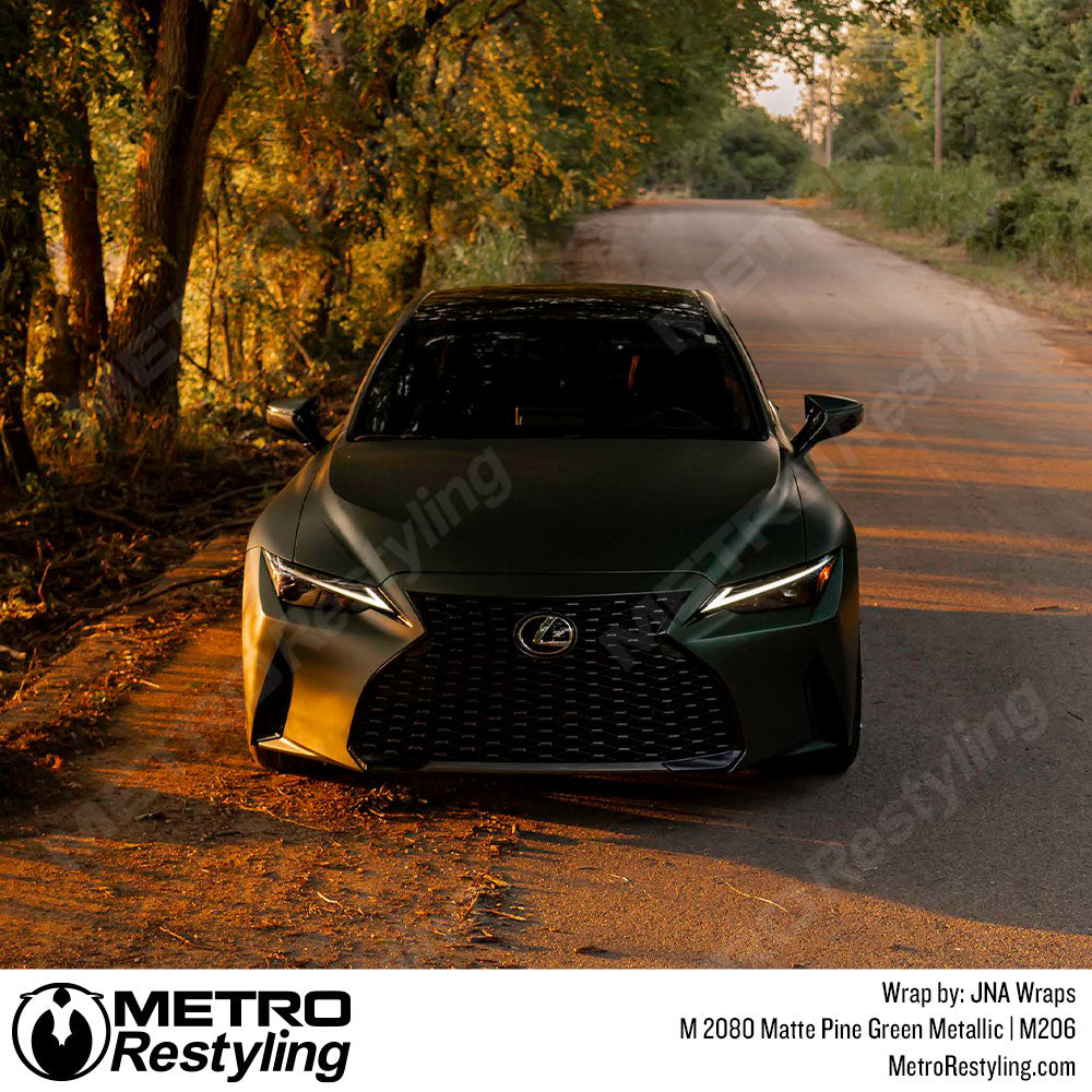 Green Metallic Vinyl Car Wrap