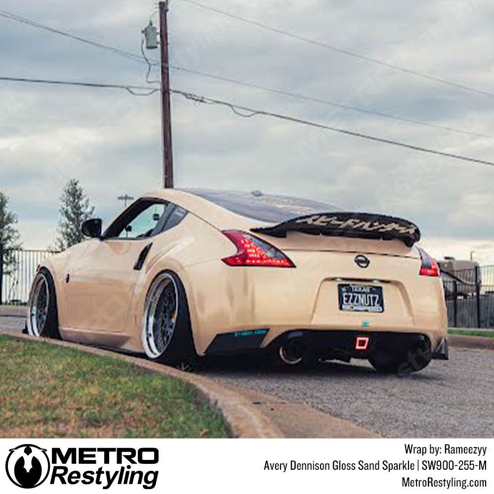 Nissan Sand Vinyl Wrap