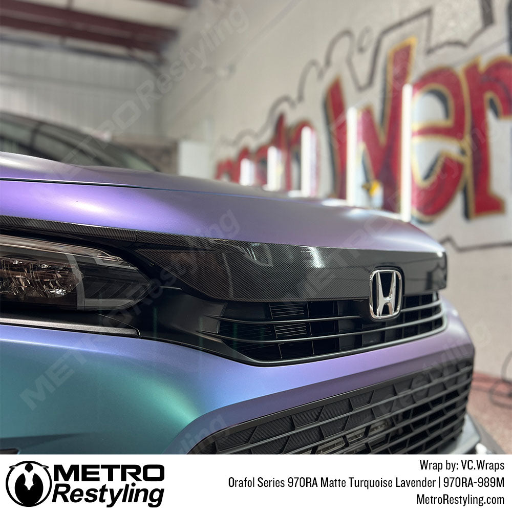 Oracal Matte Turquoise Lavender Honda Vinyl Wrap