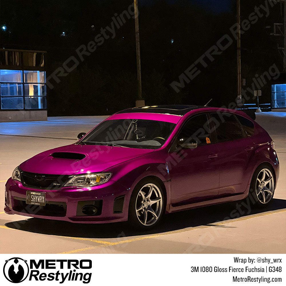 Gloss Fierce Fuchsia Vinyl Wrap