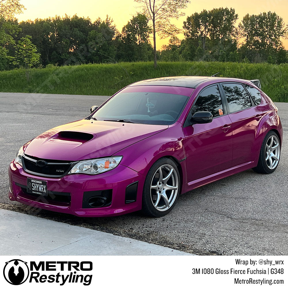 Gloss Fierce Fuchsia Vinyl Wrap