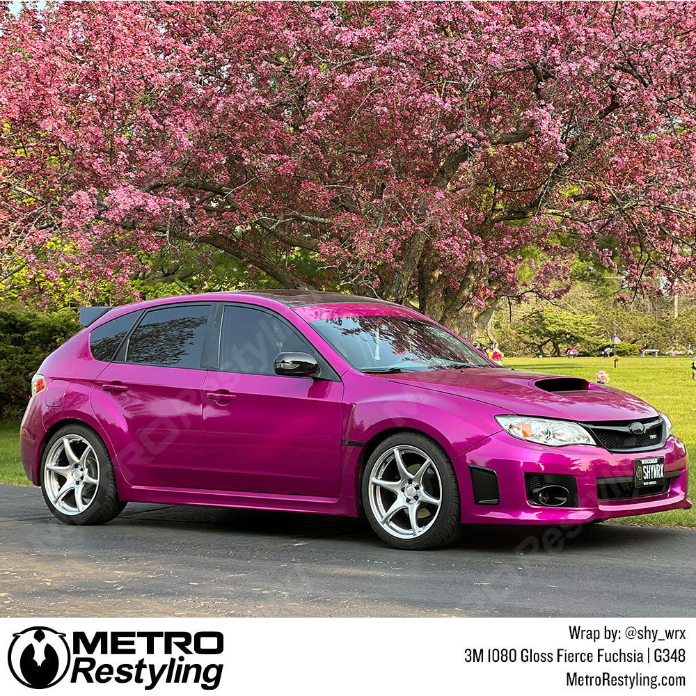 Gloss Fierce Fuchsia Vinyl Wrap
