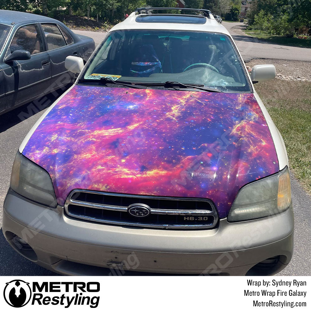 galaxy vinyl car wrap