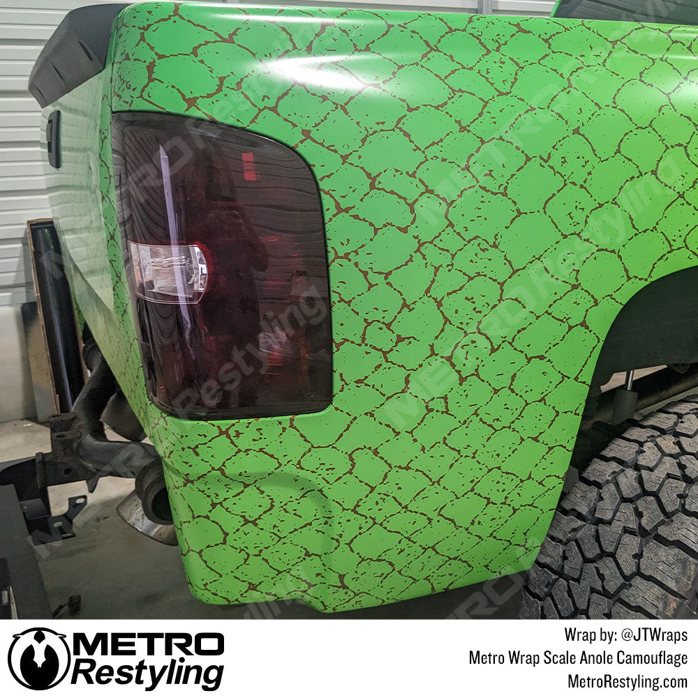 Scaled Vinyl wrap