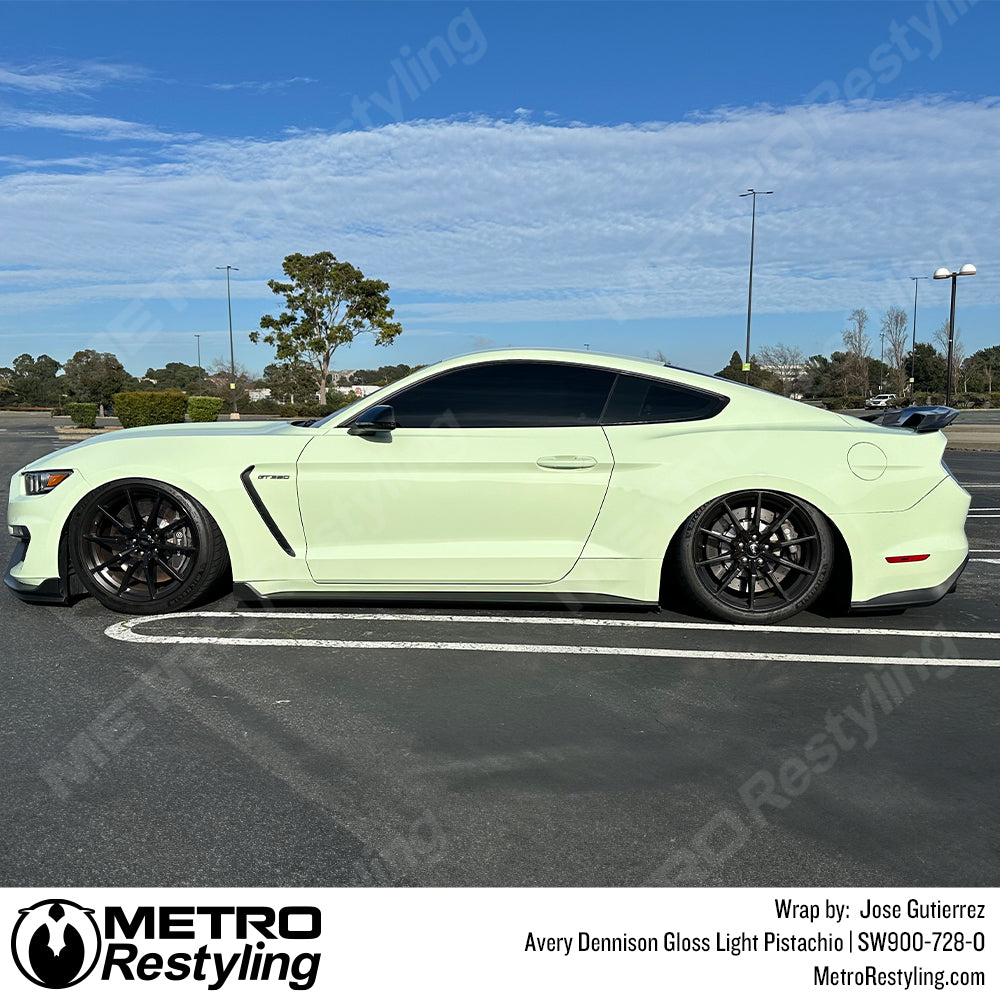 pistachio vinyl wrap