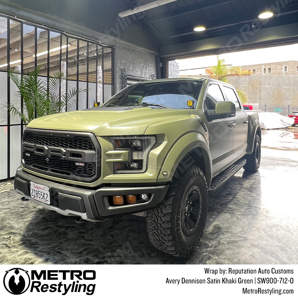 Khaki Green Truck