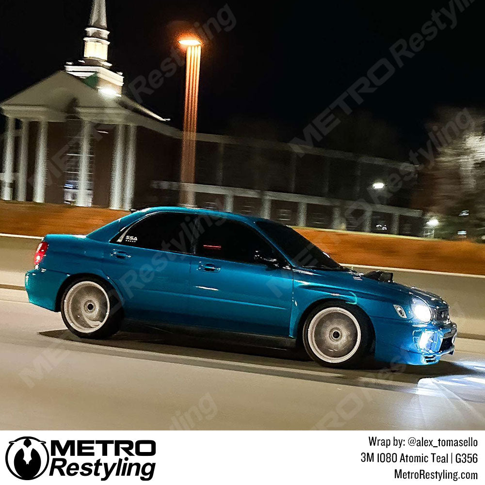 subaru teal wrap