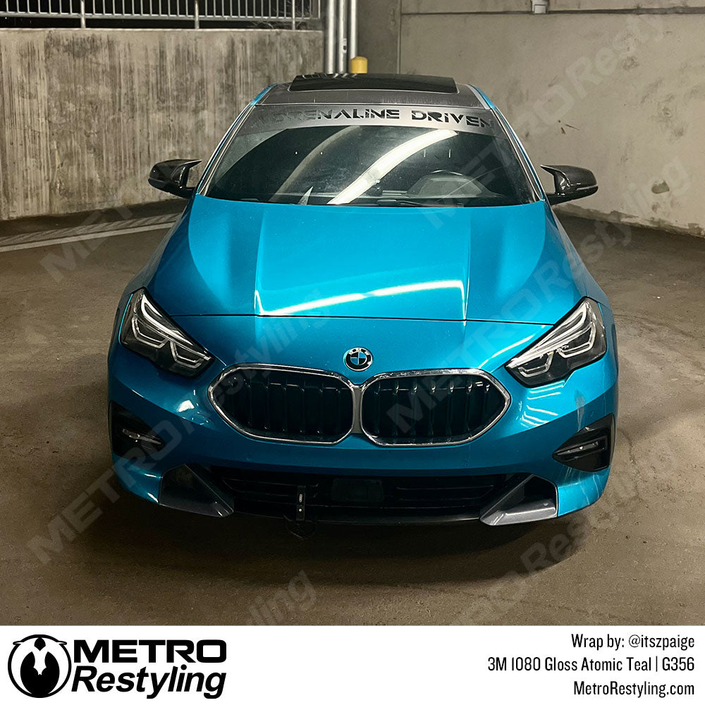bmw teal wrap