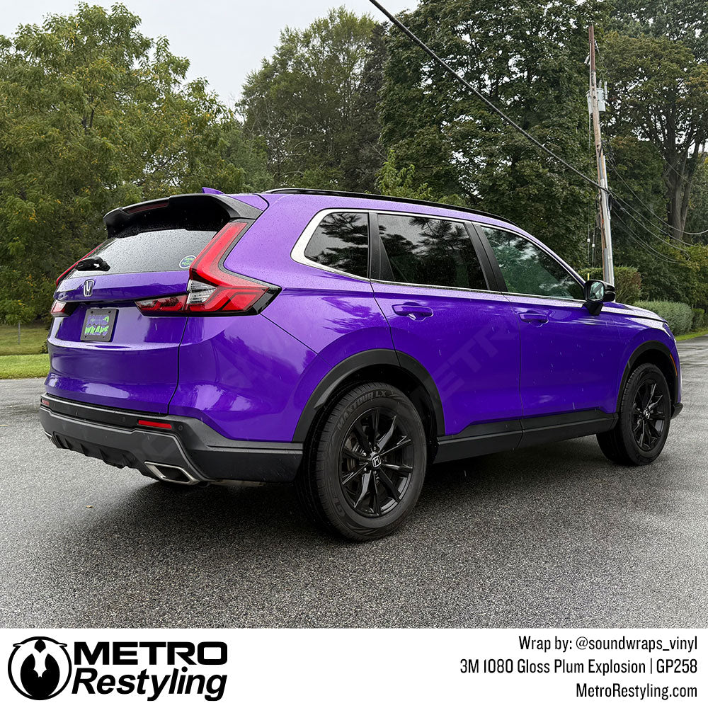 purple suv wrap