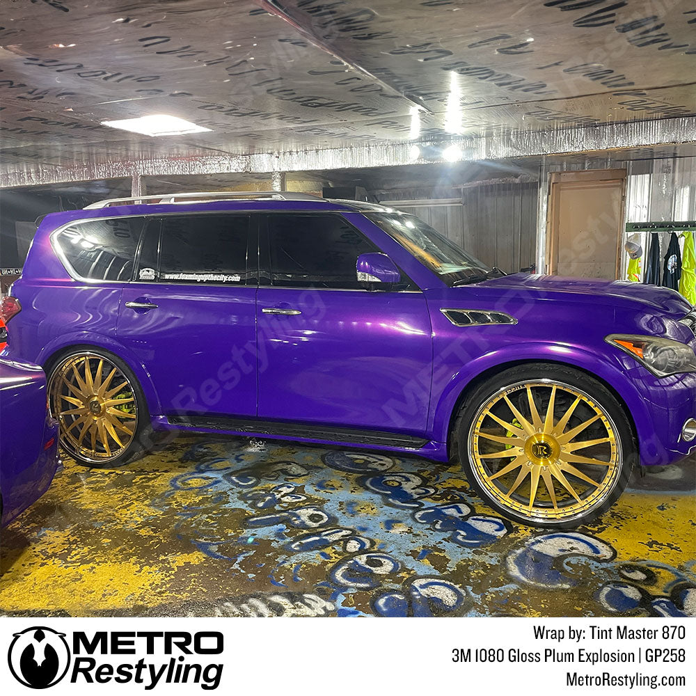 gloss purple infinity wrap