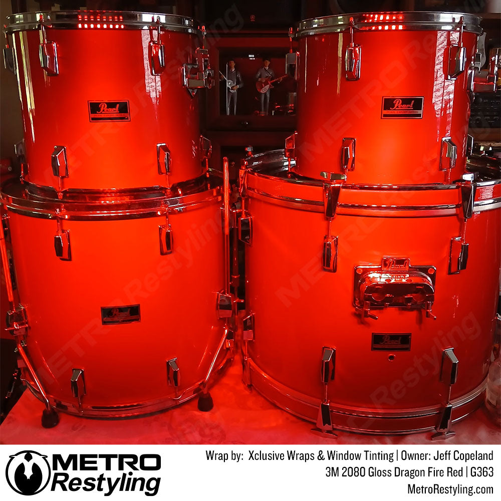 Red Drum Set Wrap