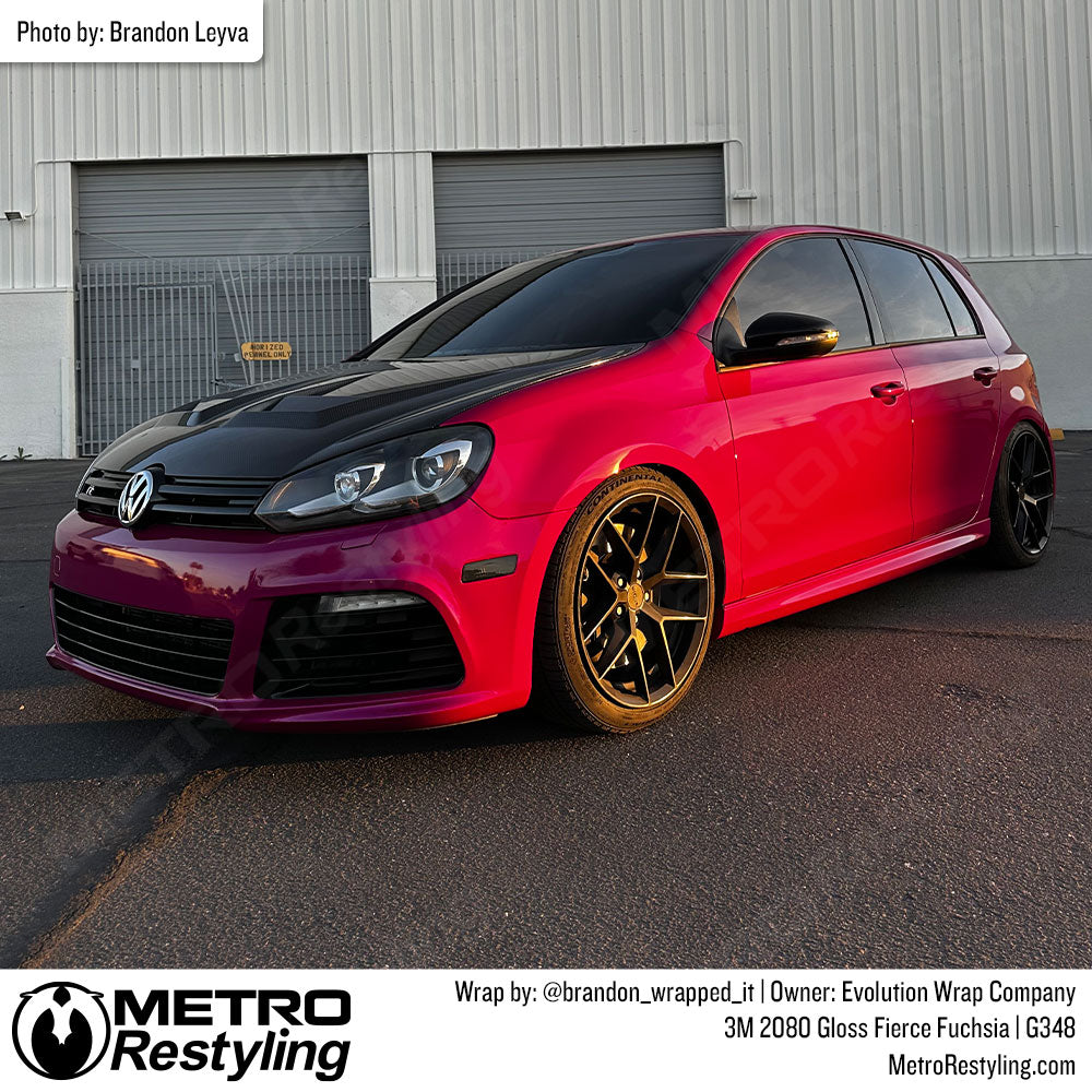 Volkswagen Gloss Fierce Fuchsia Wrap