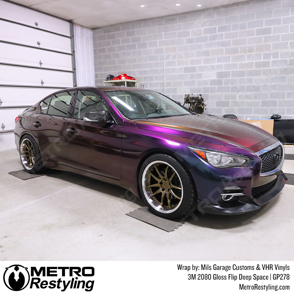 deep space vinyl car wrap