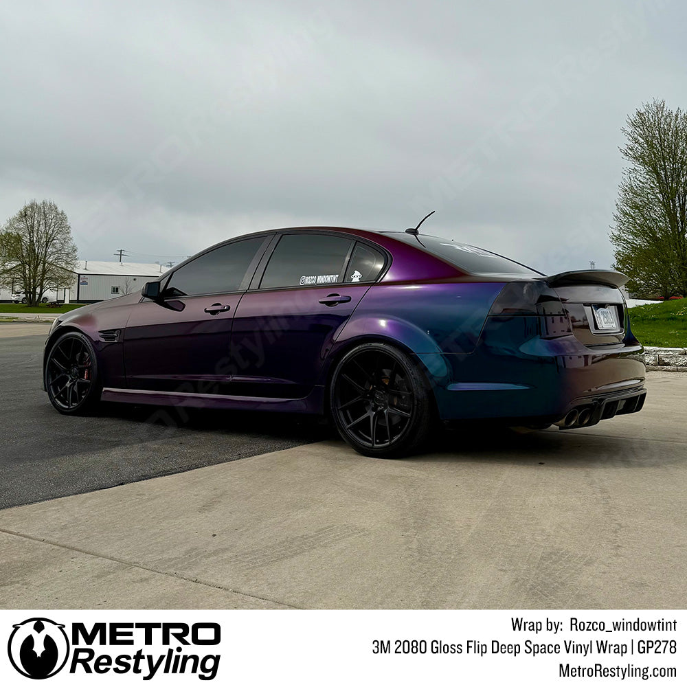 3M 2080 Gloss Flip Deep Space Vinyl Wrap | GP278