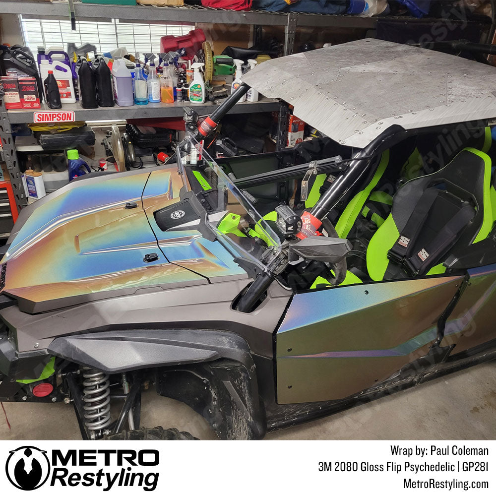 Gloss psychedelic wrap