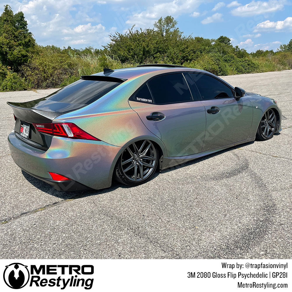Silver lexus wrap