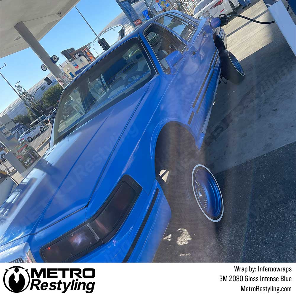 3M 2080 Gloss Intense Blue Vinyl Wrap | G47
