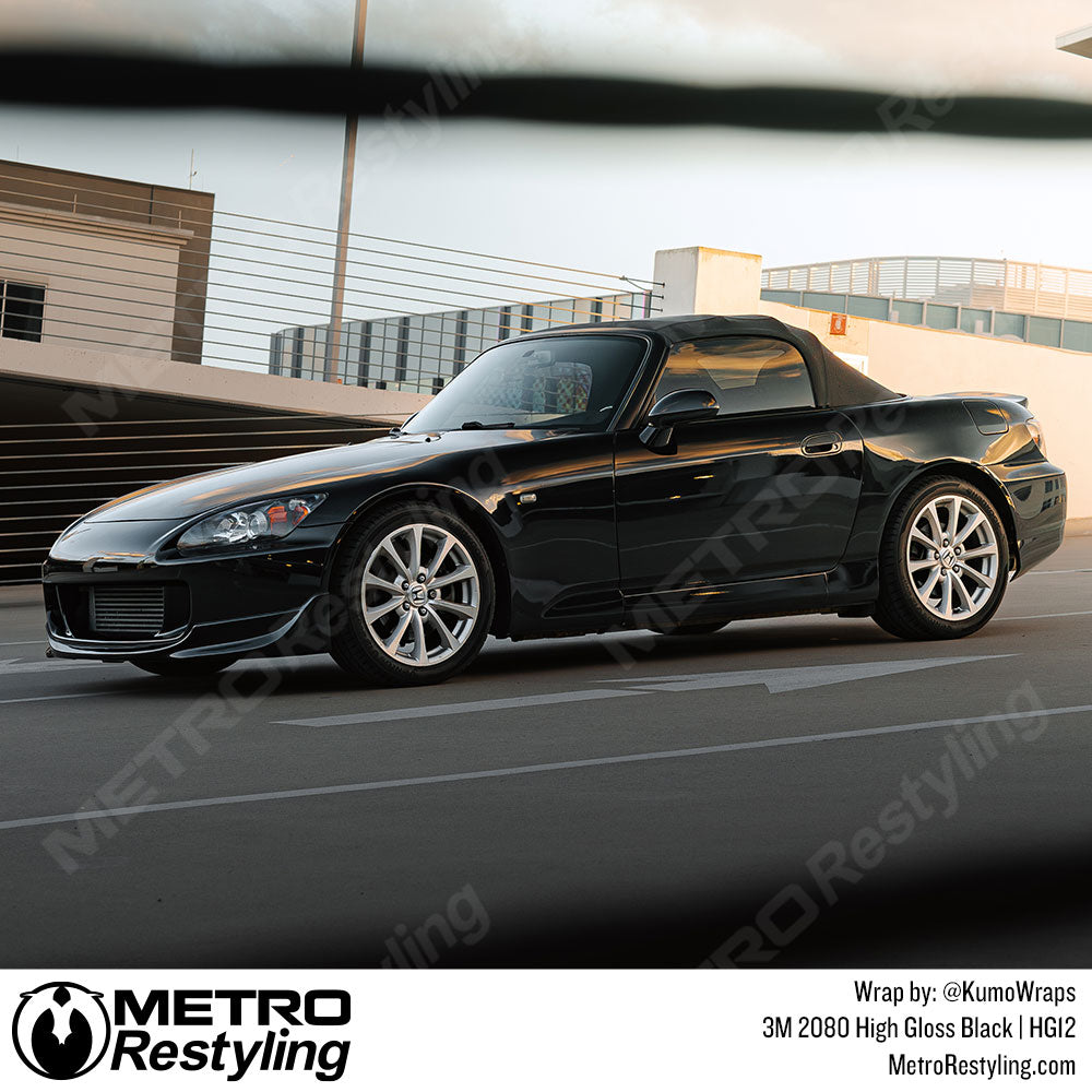 gloss black honda wrap