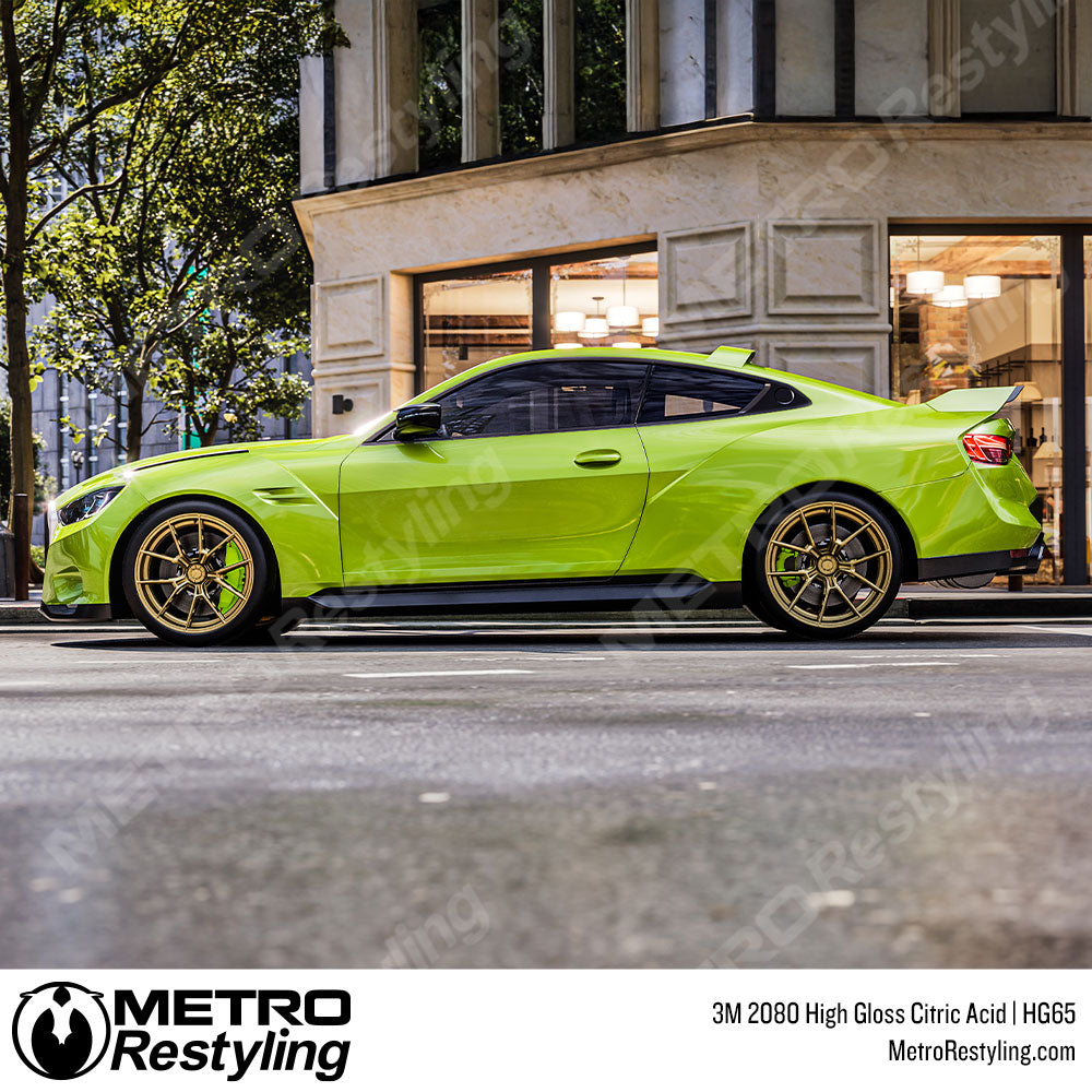 3M 2080 High Gloss Citric Acid Vinyl Wrap