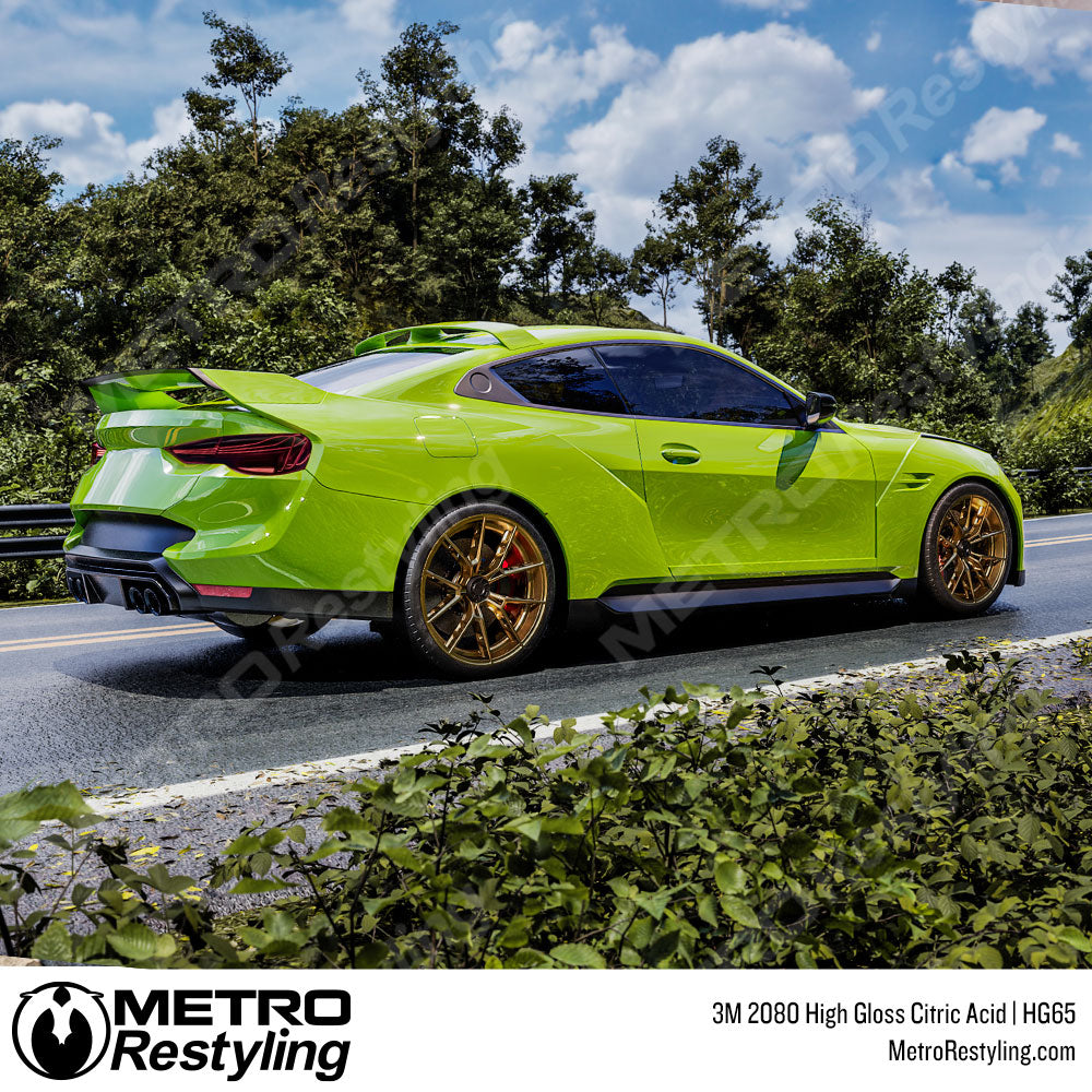 3M 2080 High Gloss Citric Acid Vinyl Wrap