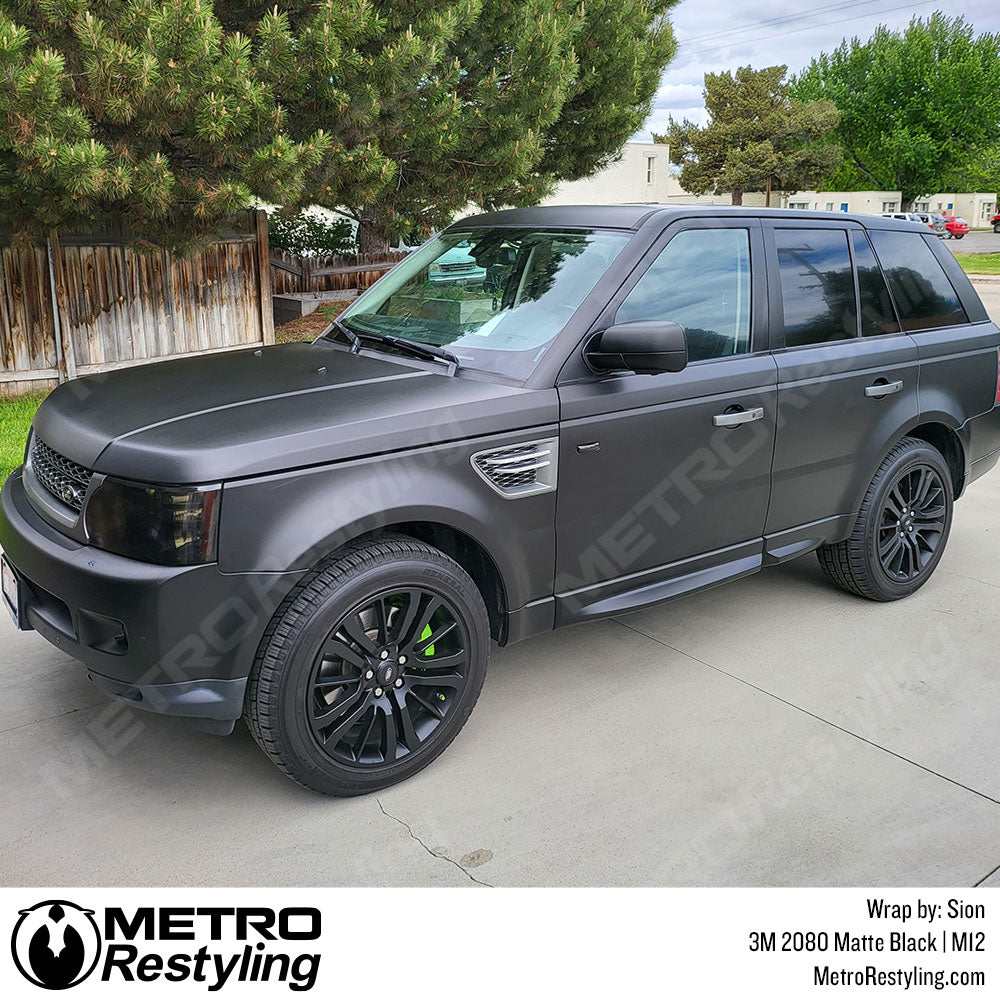 range rover matte black vinyl