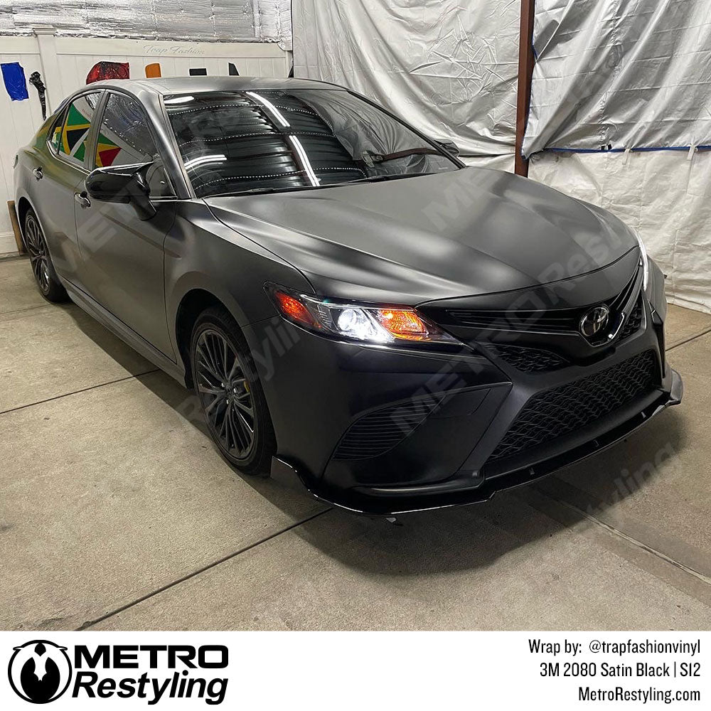 black toyota camry wrap