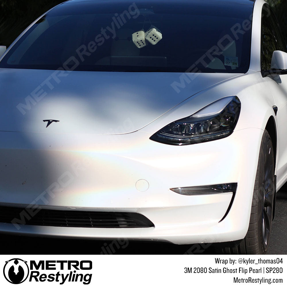 Tesla White Wrap