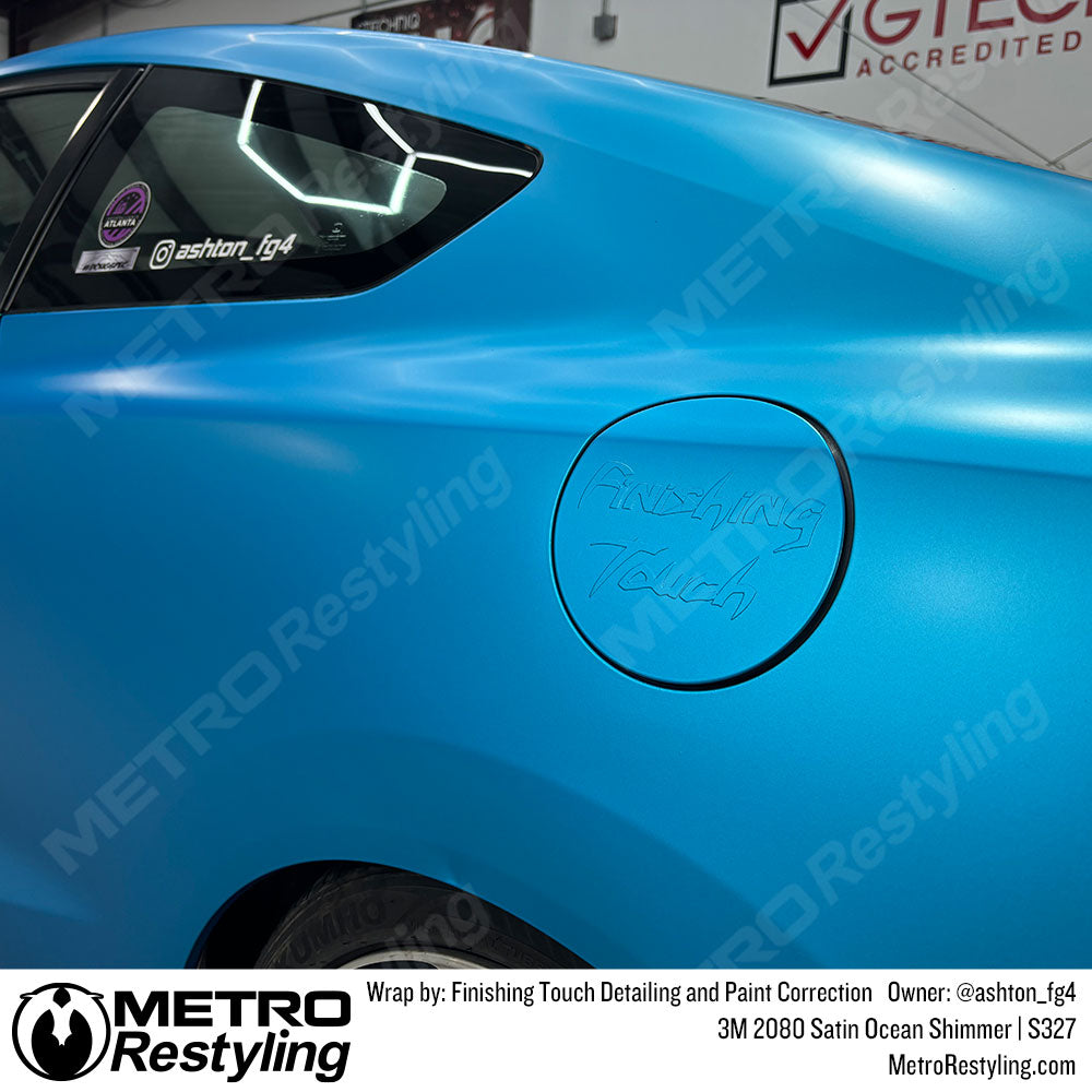 blue honda wrap