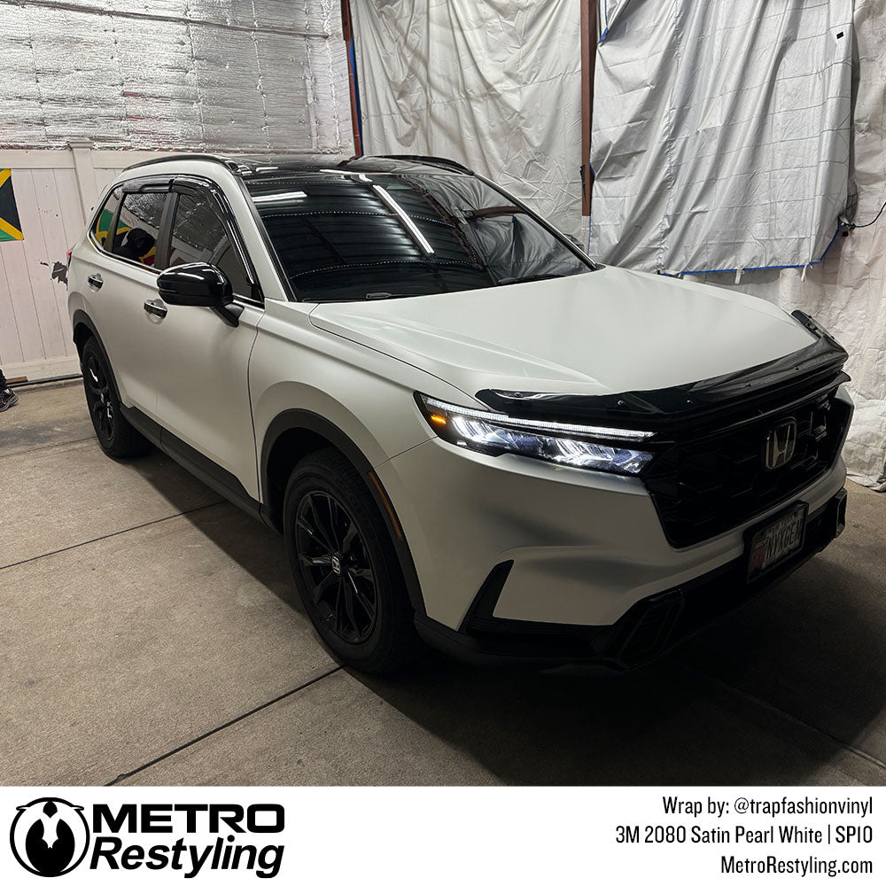 White Honda wrap