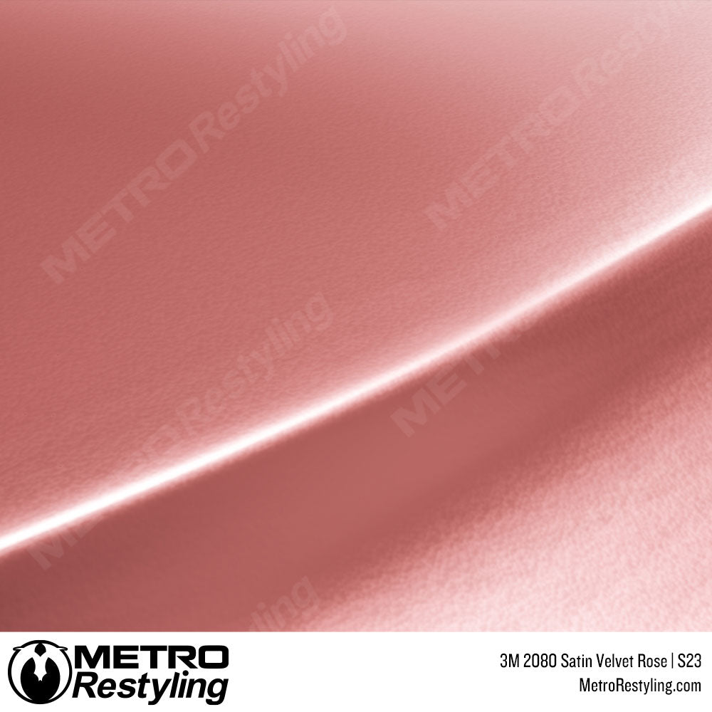 3M 2080 Satin Velvet Rose Vinyl Wrap
