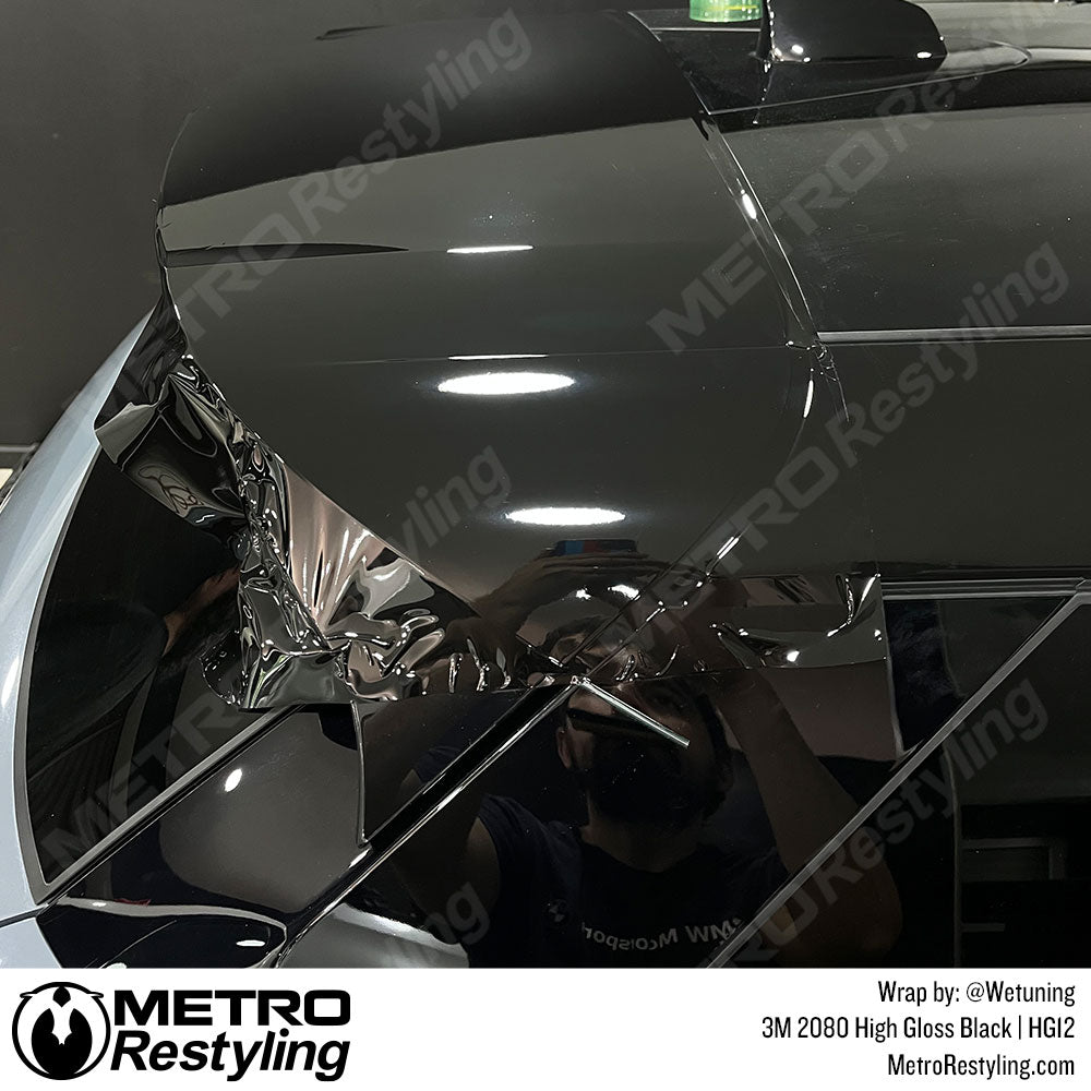 3m high gloss black vinyl