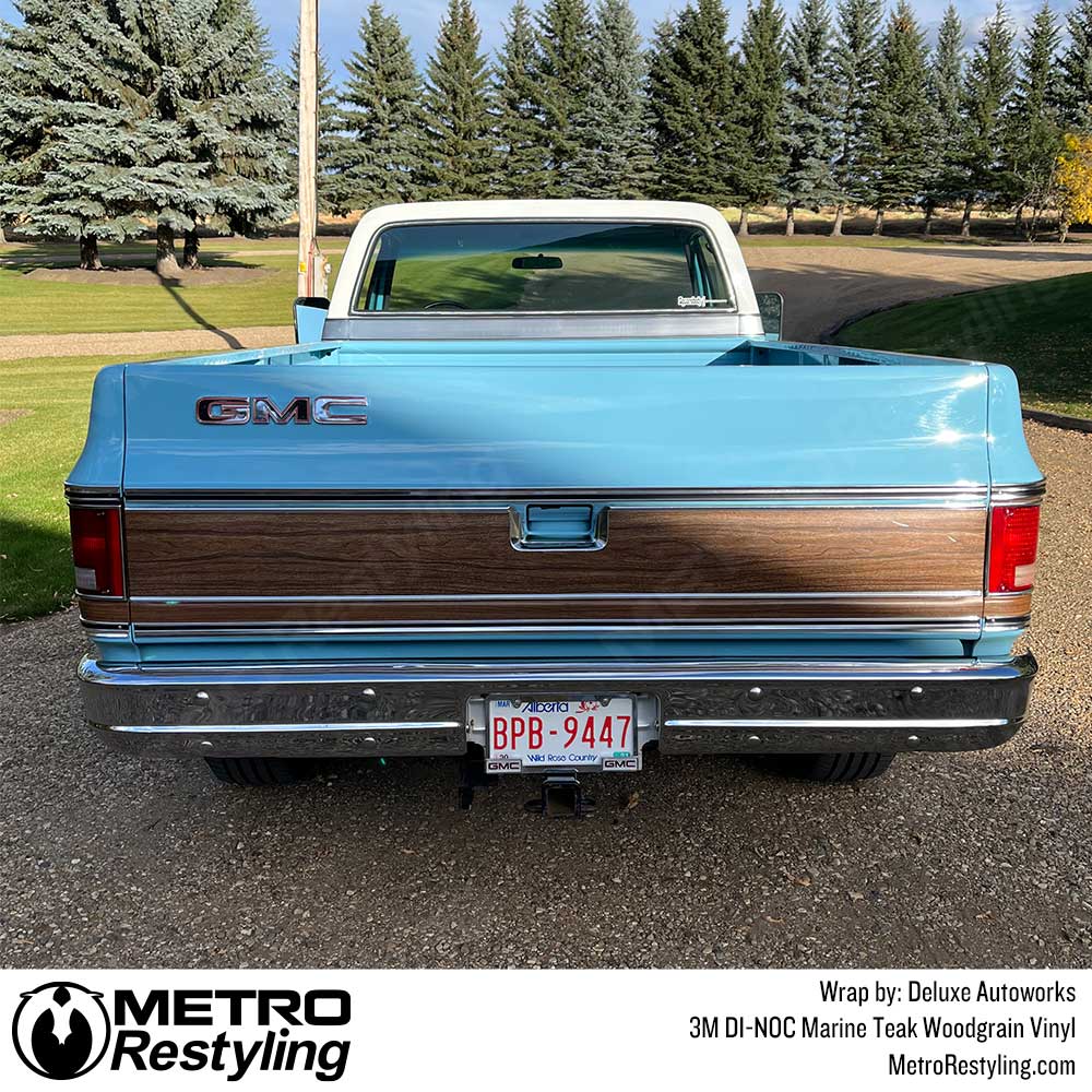 3M DI-NOC Marine Teak Woodgrain Vinyl
