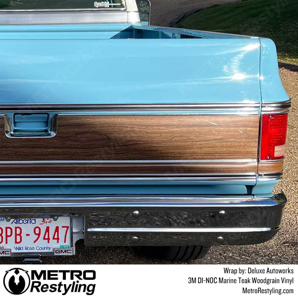 3M DI-NOC Marine Teak Woodgrain Vinyl