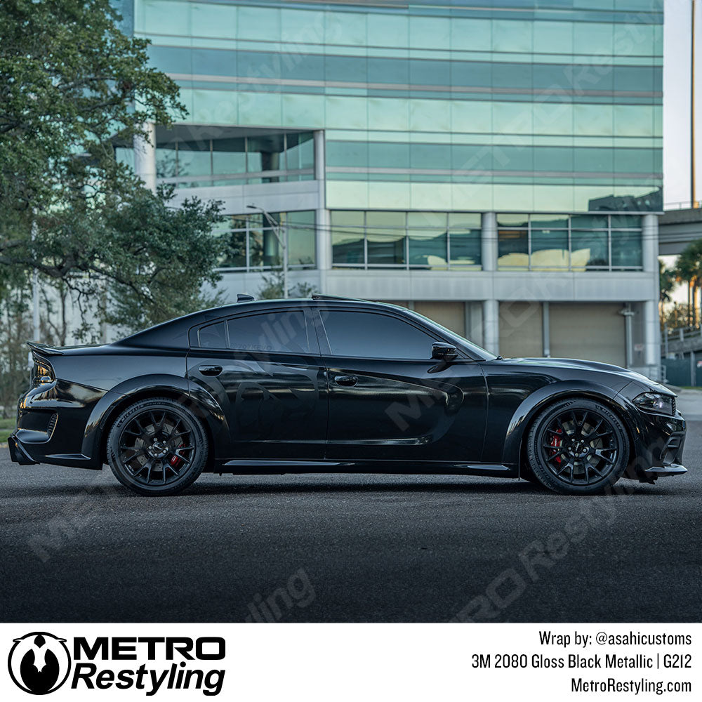 Dodge Metallic Charger Wrap