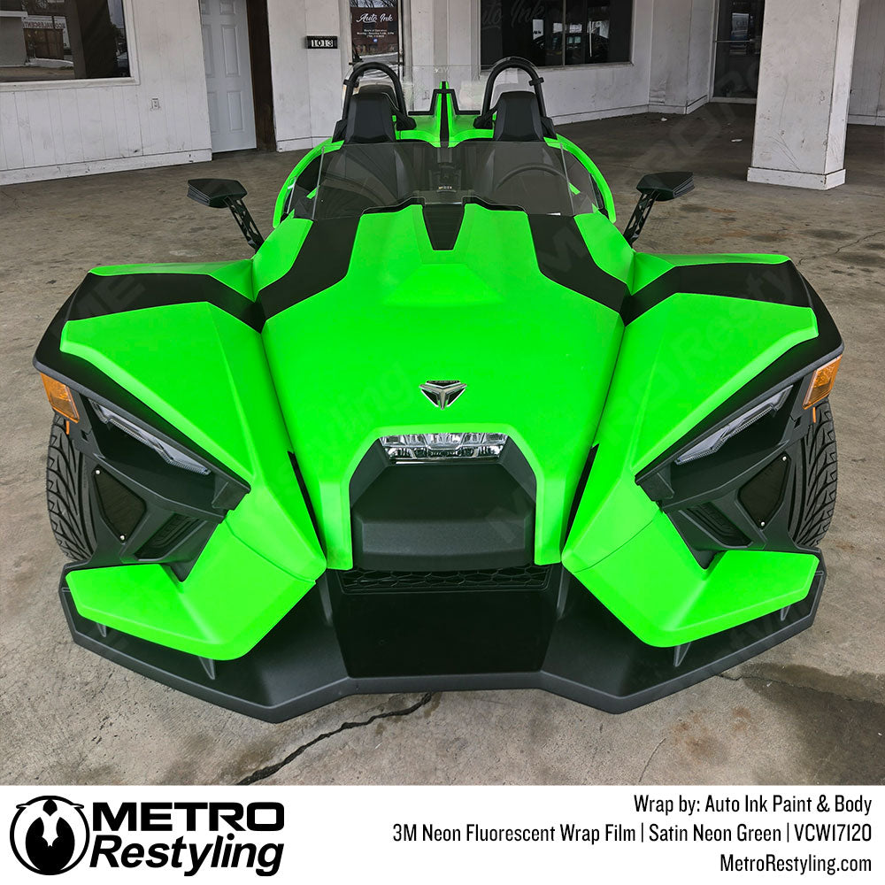 neon green slingshot wrap