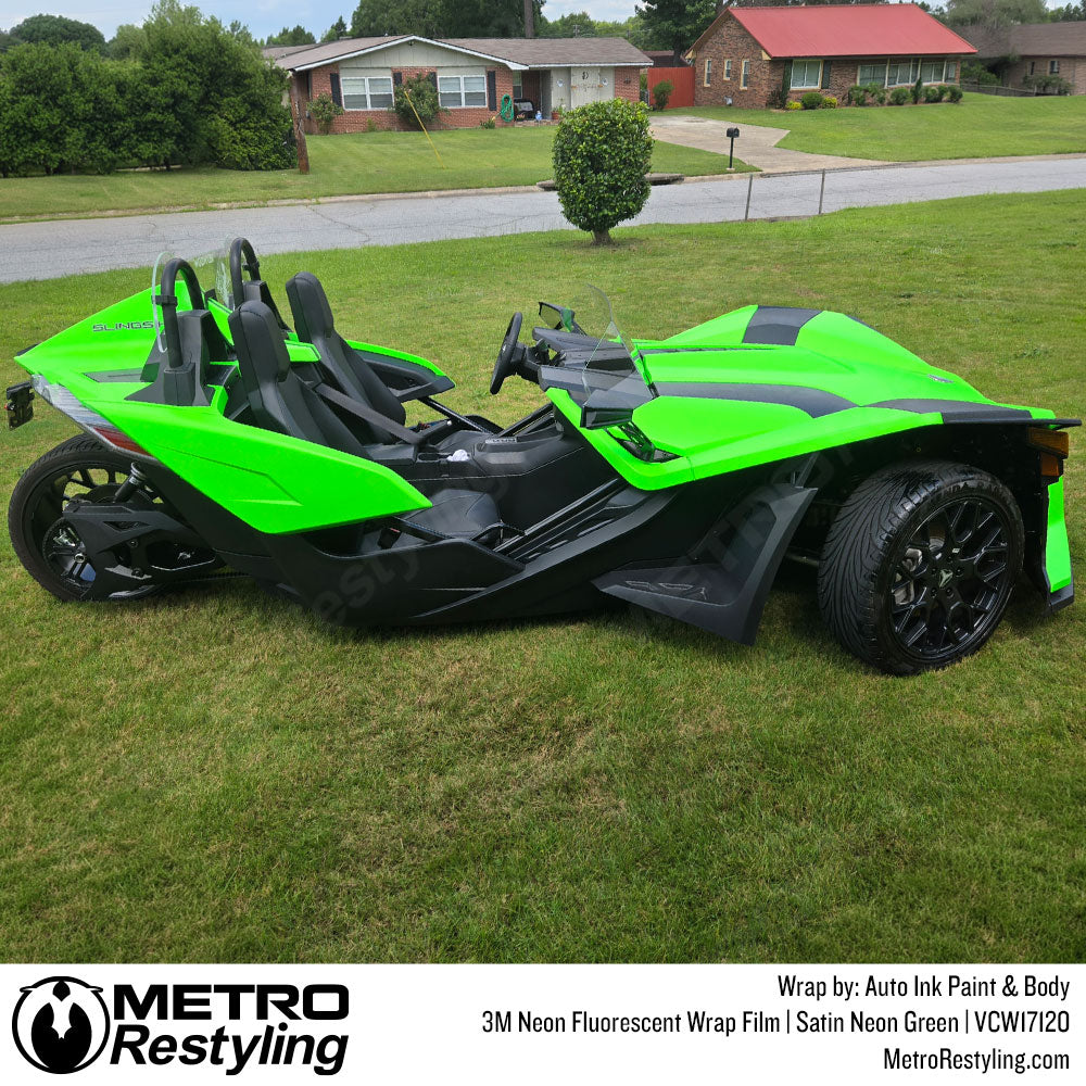 neon green slingshot wrap
