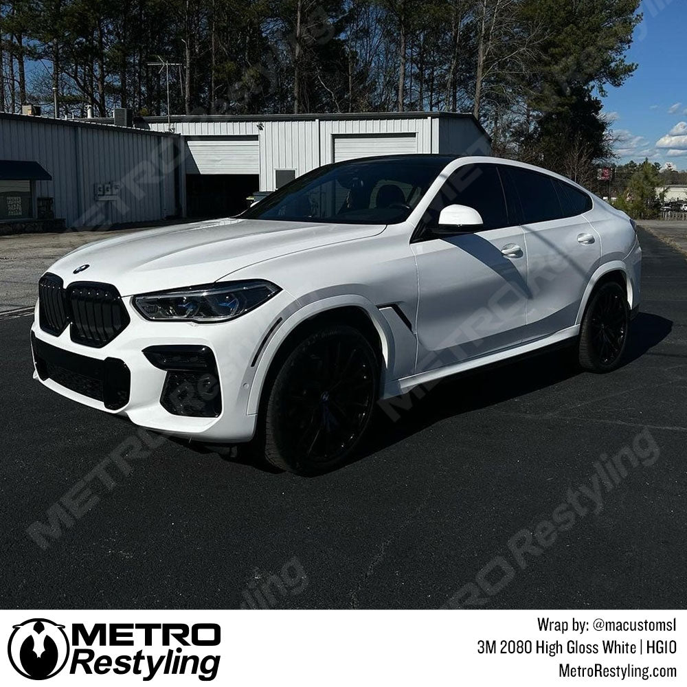 bmw gloss white wrap