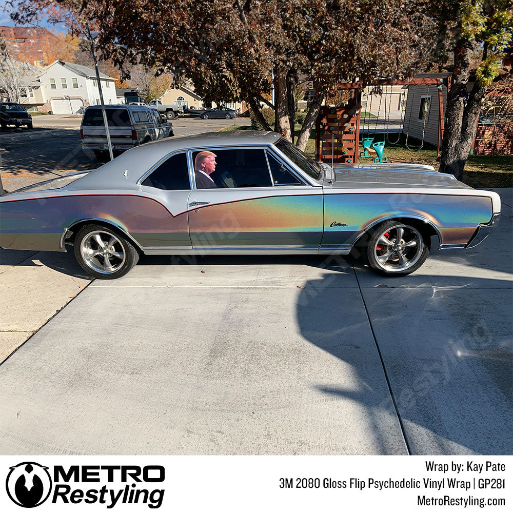 gloss flip psychedelic wrap