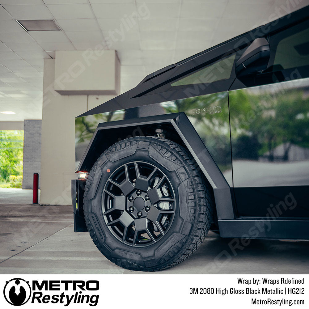 black cybertruck vinyl