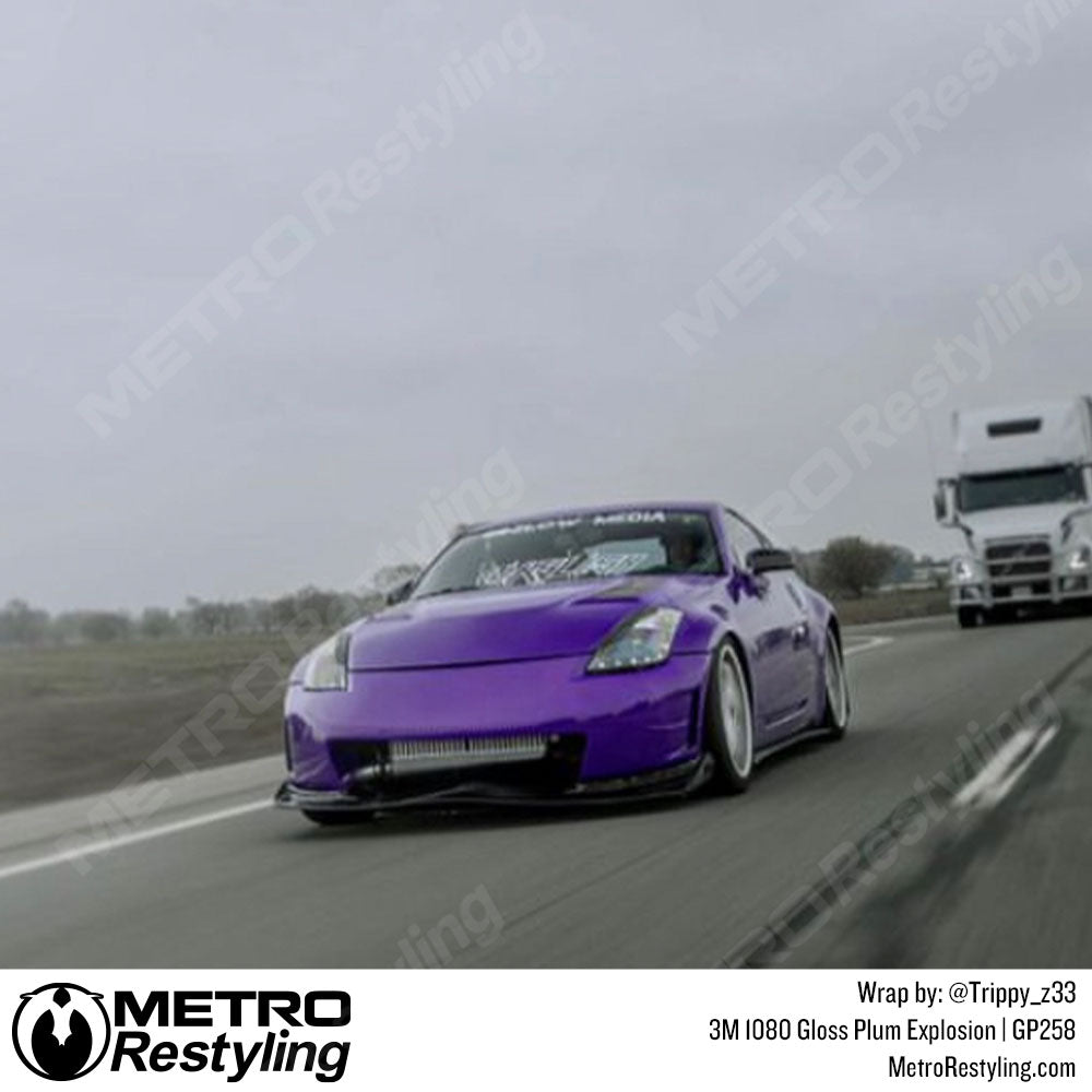 purple nissan wrap