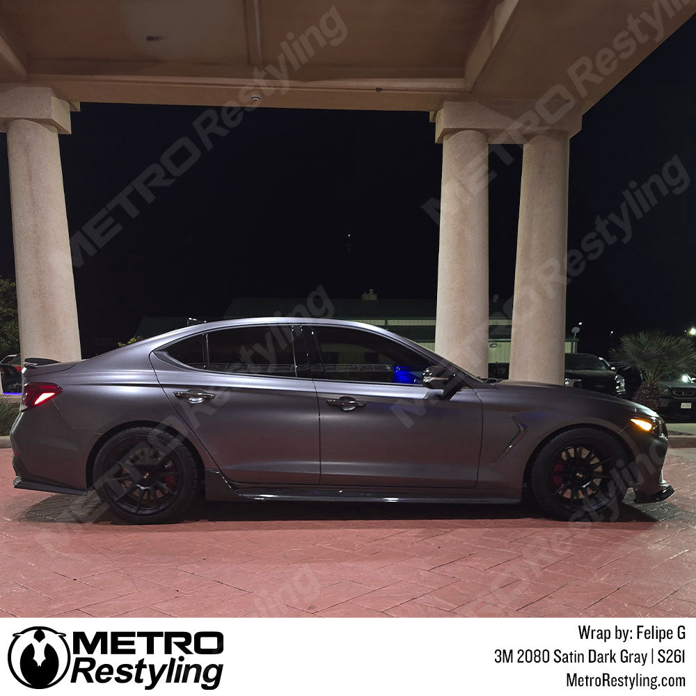 Satin Gray Mercedes