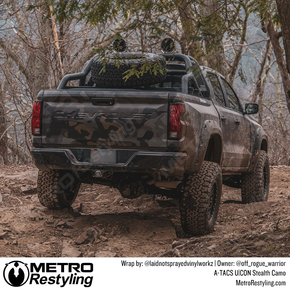 atacs camo truck wrap