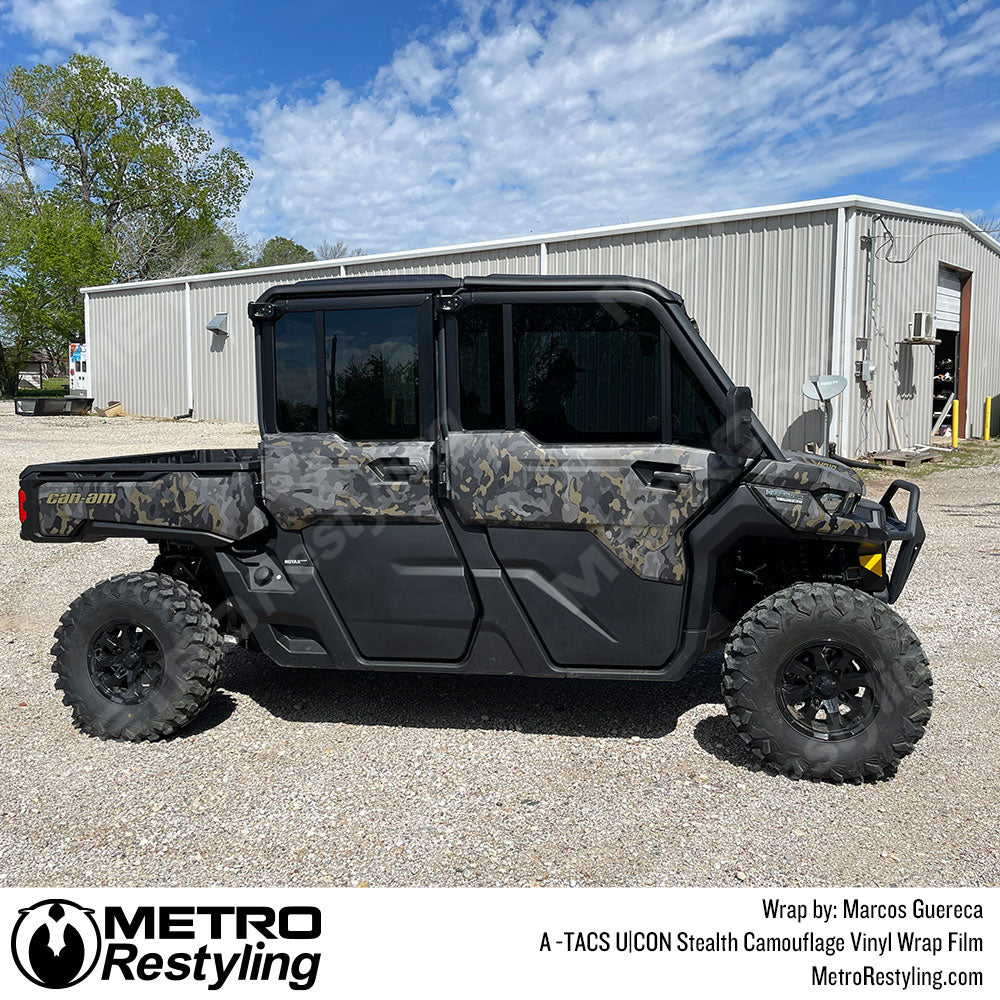 metro wrap stealth cam-am