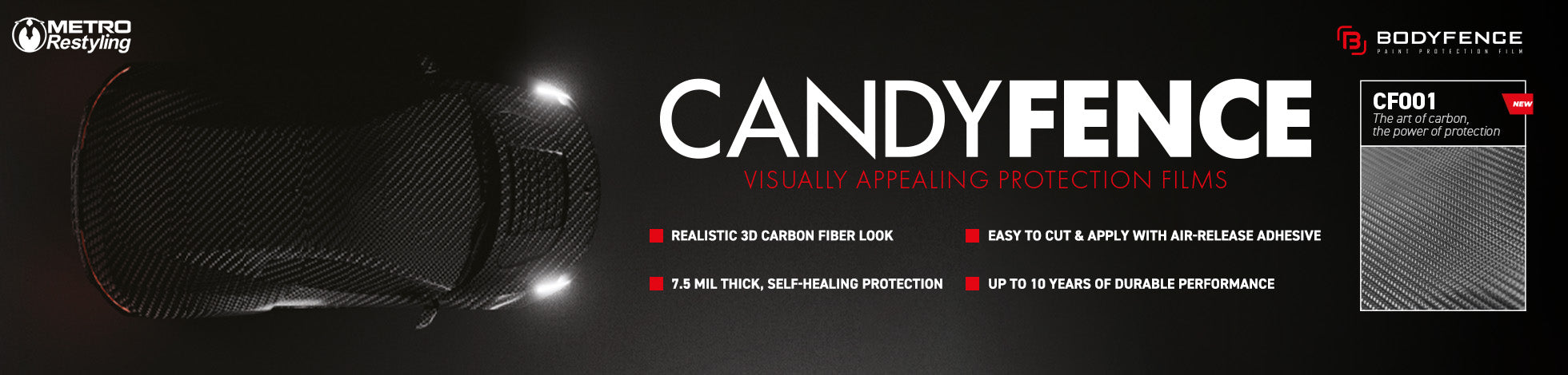 Hexis CandyFence Carbon Fiber PPF