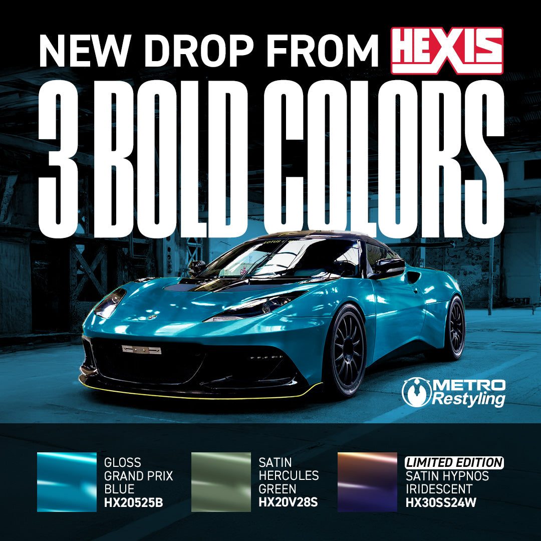 New Hexis vinyl wrap colors