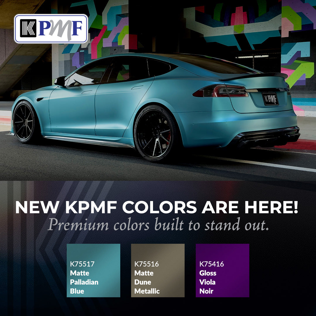 New KPMF Vinyl Wrap Colors