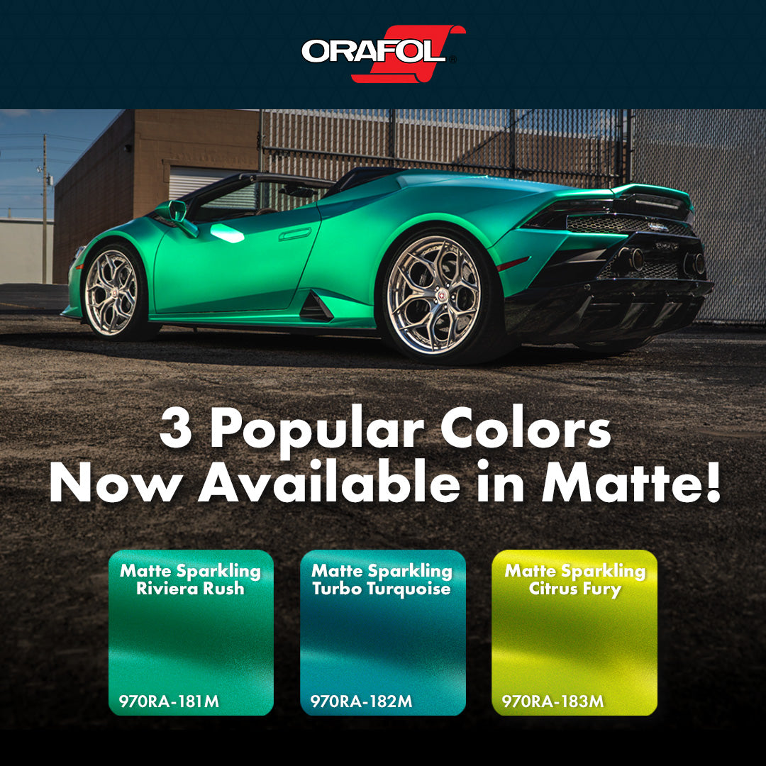 Orafol New Matte Finishes