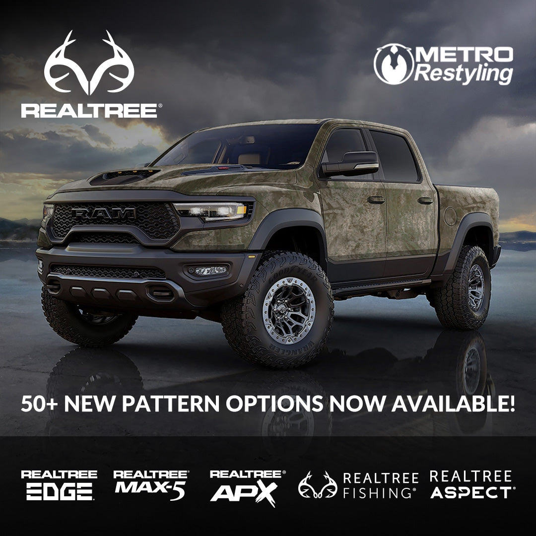 Realtree Camo Vinyl Wraps