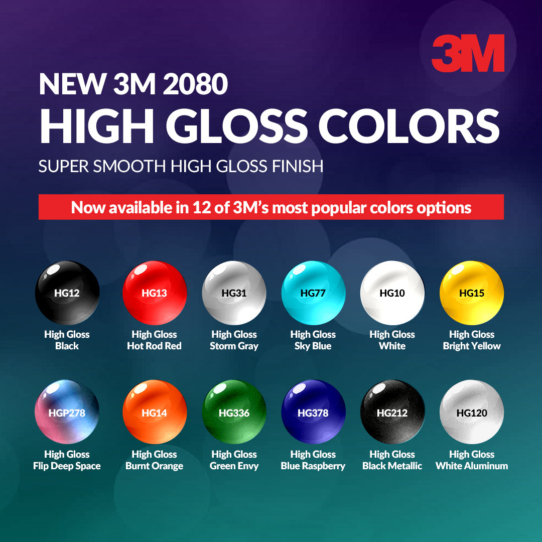 3M High Gloss Car Wraps